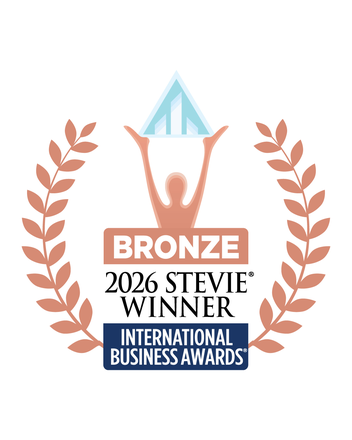 BRONZE STEVIE WINNER 2026 INTERNATIONAL BUSINESS AWARDS