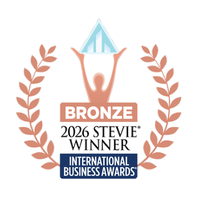 BRONZE STEVIE WINNER 2026 INTERNATIONAL BUSINESS AWARDS