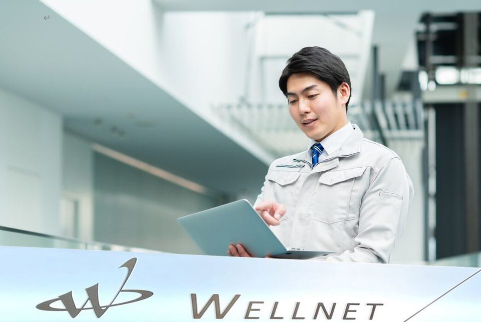 株式会社ウェルネット 衛生推進者講習 タブレットで受講する社員